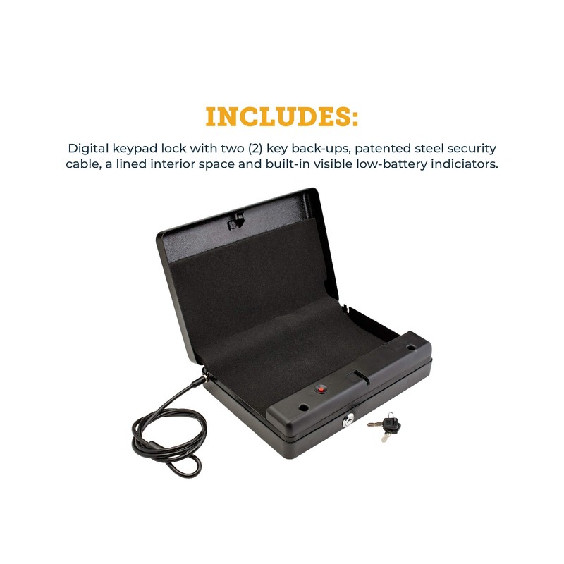 SnapSafe 75432 Keypad Safe