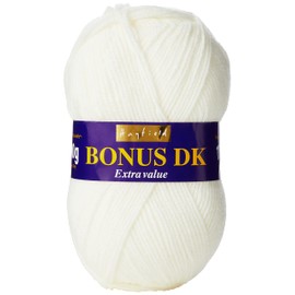 Hayfield Bonus DK Double Knitting, Cream (812), 100g by Sirdar