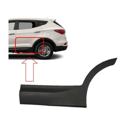Door Lower Molding/Door Garnish Fit for 13-18 Hyundai Santa Fe Sport Rear Left (Driver Side Rear Door), Replaces OEM 87731-4Z000, DM132