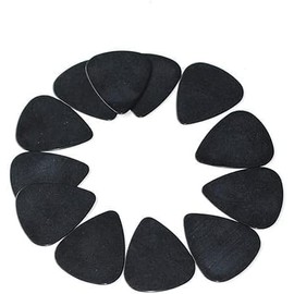 10Pcs Black Guitar Picks, Celluloid Guitar Plectrums for Your Electric, Acoustic, or Bass Guitar 0.5mm Guitar Picks and Bass Picks，Picks and Pick Holders
