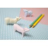 Pig Erasers Real Smaller Pig Erasers Yellow