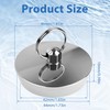 Bathtub Plug, 42-46 mm Drain Plug Bathtub, Drain Plug for
