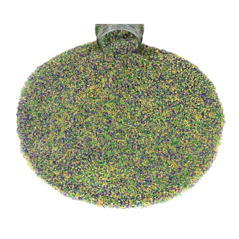 Mystic Sprinkles Mardi Gras Sprinkle Mixes (Mardi Gras Sanding Sugar