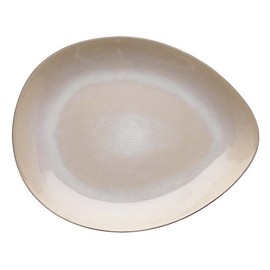 Dansk Mist Mahogany Large Egg Shaped Tray