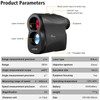Techshining Golf Rangefinder with Slope 900m Laser Range Finder, Slope