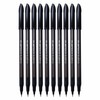 CLARO Scholar Ballpoint Pens, BLACK, Medium Point (1.0mm), Pack of