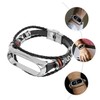 KICHOUSE Metal Bead Bracelet Replacement for Band 5 Titanium Strap