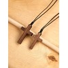 Wooden Cross Necklace for Men Women Children Kids – Natural