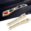 Hovom 2PCS Car Seat Gap Filler Organizer, Multi-purpose Automotive Seat