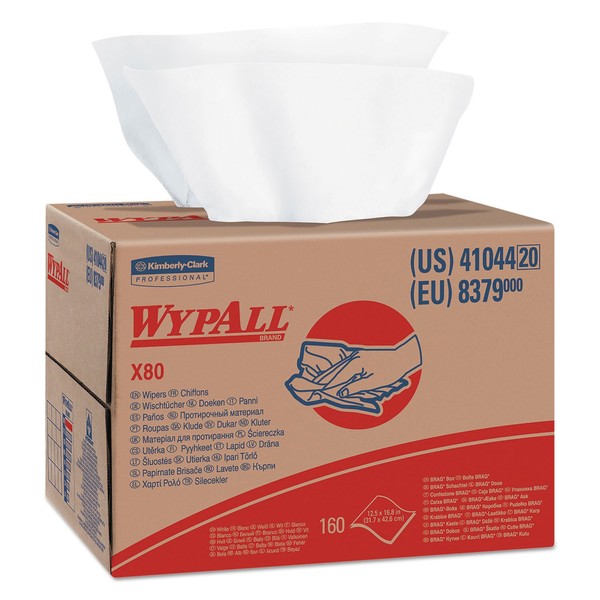 WYPALL X80 WIPERS WHITE160/SHEETS