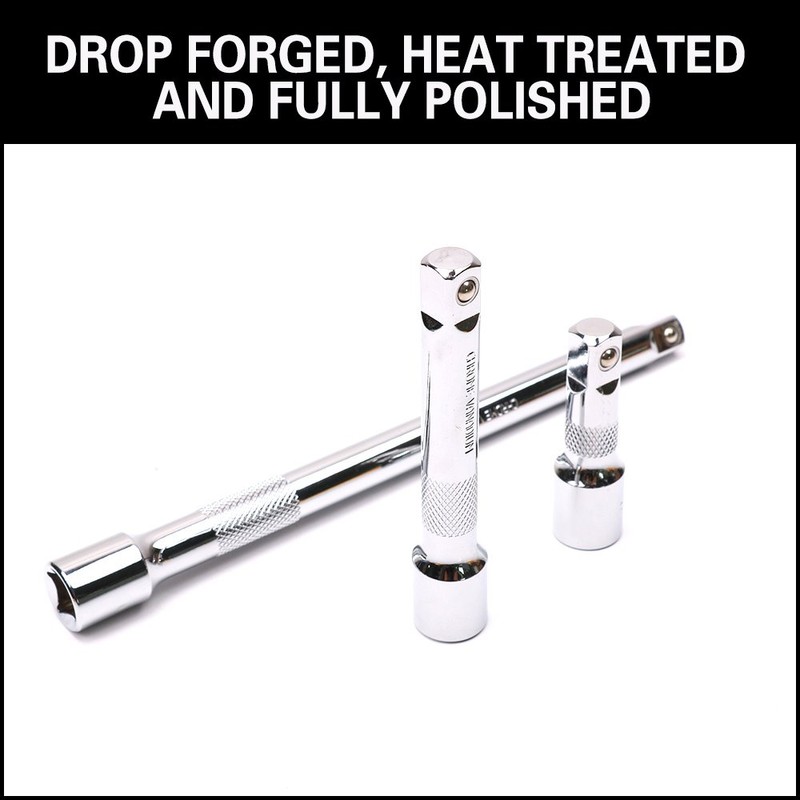 HORUSDY 9-Piece Socket Extension Bar Set, Ratchet Extension Bar Set,1/4",