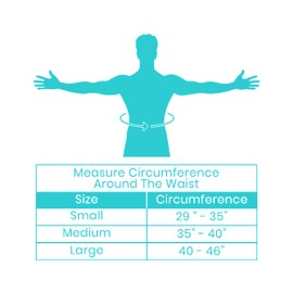 Vive Hernia Belt - Hernia Support Truss for Single/Double Inguinal or Sports Hernia - Two Removable Compression Pads & Adjustable Groin Straps - Surgery Recovery (Large)