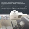 Qiqimingxin 4Pcs Printer Ink Damper Part Fit for DTF Printer