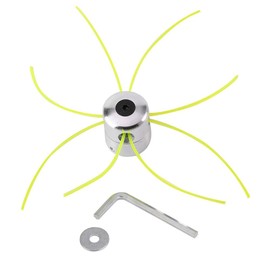 Universal Aluminium Trimmer Head Strimmer Heads with Strimmer Line Set Grass Cutter Accessories