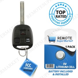 RemoteSuperMarket For 2004 2005 2006 Lexus RX330 Keyless Entry Car Remote Uncut Key Fob Control