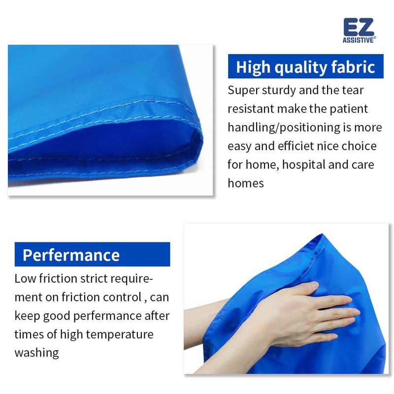 EZ Assistive 56"*78" Flat Slide Sheet Reusable and Washable Patient