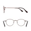 Small Metal Round Reading Glasses for Women Men Classic Vintage
