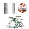Etfbuy 10pcs Silver Jazz Drum Snare drum Screw Drum Lug