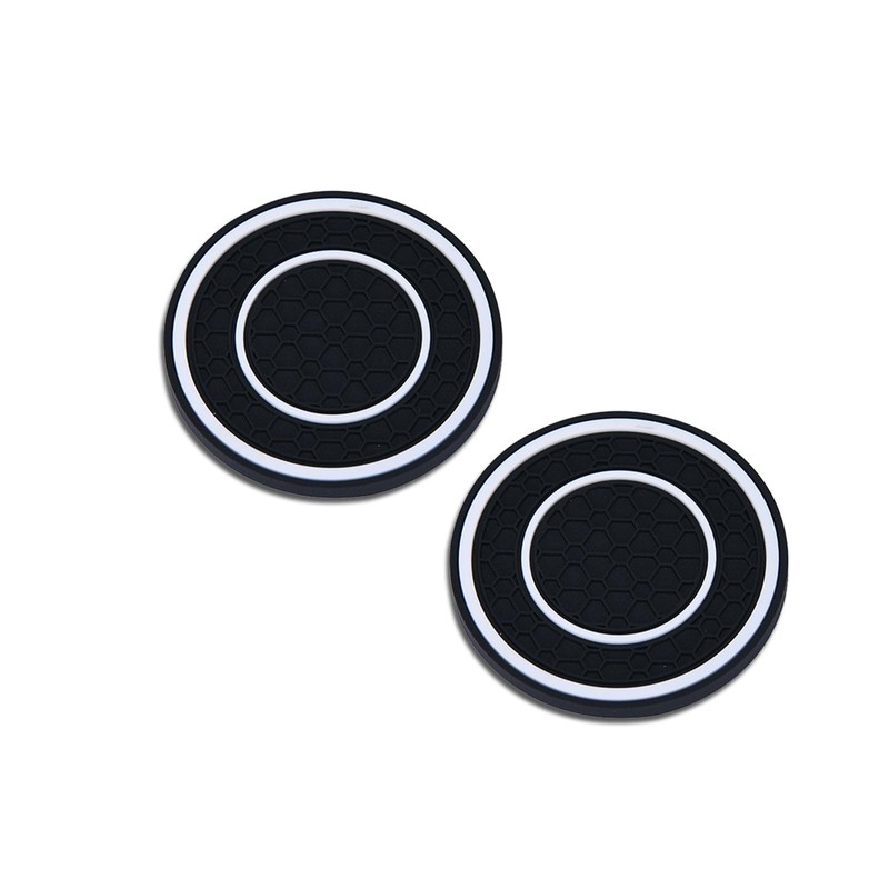 Piburth 2PCS Car Coasters for Cup Holder, 2.75 Inch Non-Slip