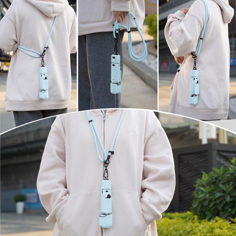 Flymile Pocket 3 Silicone Cover & Neck Lanyard, Protective Sleeve
