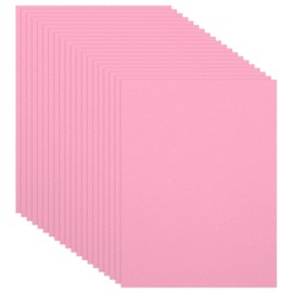 PATIKIL 20 Pcs Pink EVA Foam Sheets, 11.8 x 7.87 Inches 1mm Thick Foam Sheets for Crafts Flexible DIY Handcraft Scrapbooking Art Supplies