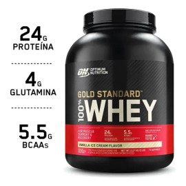 Gold Standard 100% Whey 5lb Sabor Vainilla