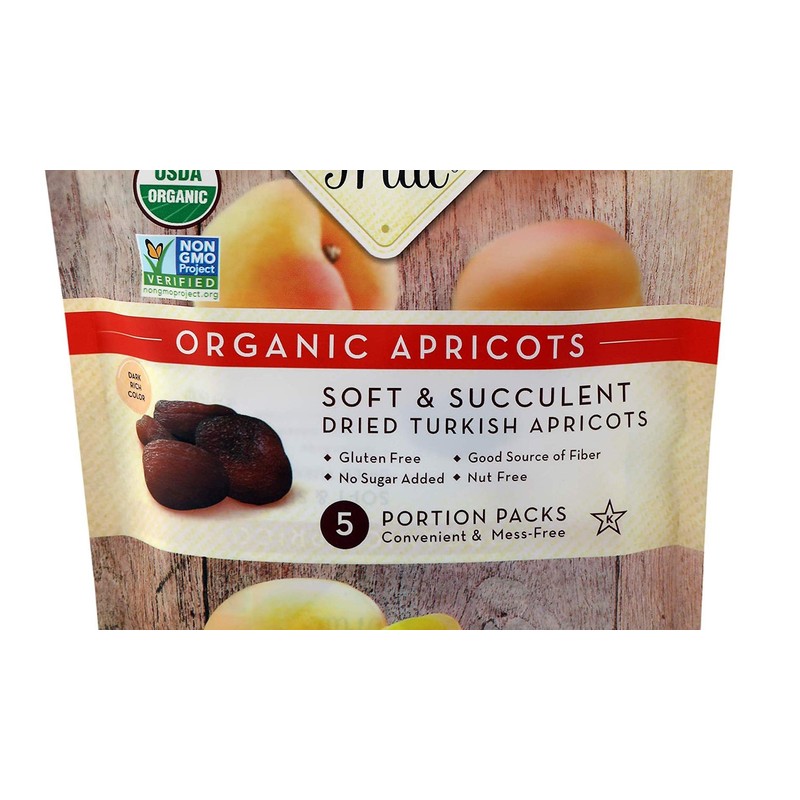 Sunny Fruit Organic Apricots, Soft and Succulent Dried Turkish Apricots
