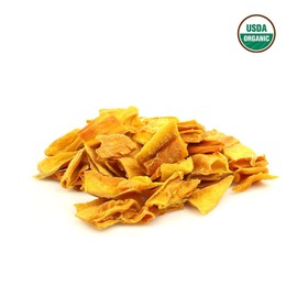 Amphora Dried Organic Mango Healthy Fruits Snack Vegan Kosher Gluten Free 3 oz - 85 gr per Pack (Pack of 6)