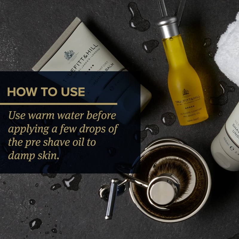 Truefitt & Hill Ultimate Comfort Pre-Shave Oil for Men, 2