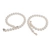 2Pcs Pearl Bead Bag Chain 60cm Workmanship Easily Install Detachable
