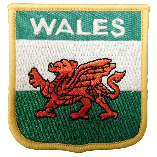 JumpingLight Wholesale Lot of 3 Wales Country Flag Iron On