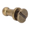 200 Sets Chicago Screws 6x4mm Pure Copper Strong Round Head