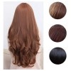 Shuowenn Peluca Larga Completa Resistente Al Calor Para Mujer