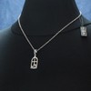 NAUTORA Cross, Anchor and Dove Addiction Recovery Support Pendant in