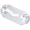 ReadeREST Magnetic Eyeglass Holder, White with Clear Crystals