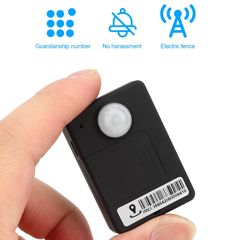 A9 PIR GPS Locator Infrared Detection AGPsLBS Personal Tracking Device
