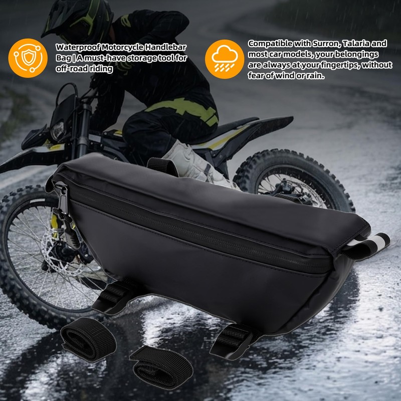Motorbike Handlebar Bag,Waterproof for Surron X/S TalariaSting X3 MX3/4/5