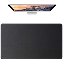 [55" x 15"] Extended-Large Mouse Pads - Enhance Your Gaming Experience with The Massive Battle Mat - Waterproof and Easy to Clean - Lint-Free - Ideal for Gamers and Work (Black, Large)