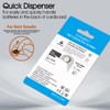 XUNIUZERO Hearing Aid Batteries Size 13, Mercury Free (24 Count),