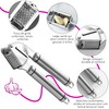 Stainless Steel Manual Garlic Press - The perfect professional gadget