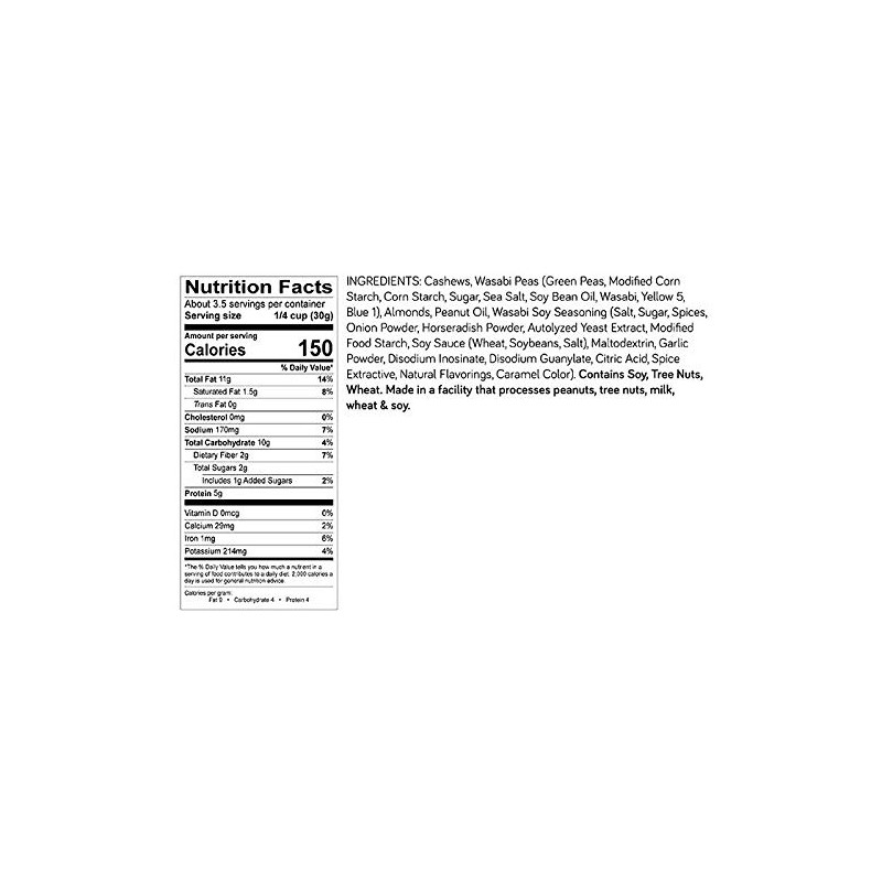 Wild About Wasabi Mini Cubes, 3.5oz, 12-count