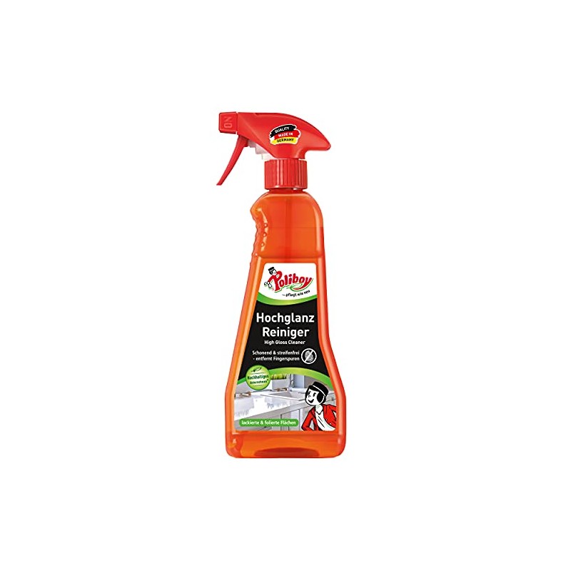 Poliboy Cleaning and Care Products for Various Surfaces in Different