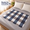 Washable Waterproof Bed Pad – Reusable 4-Layer Mattress Protector for