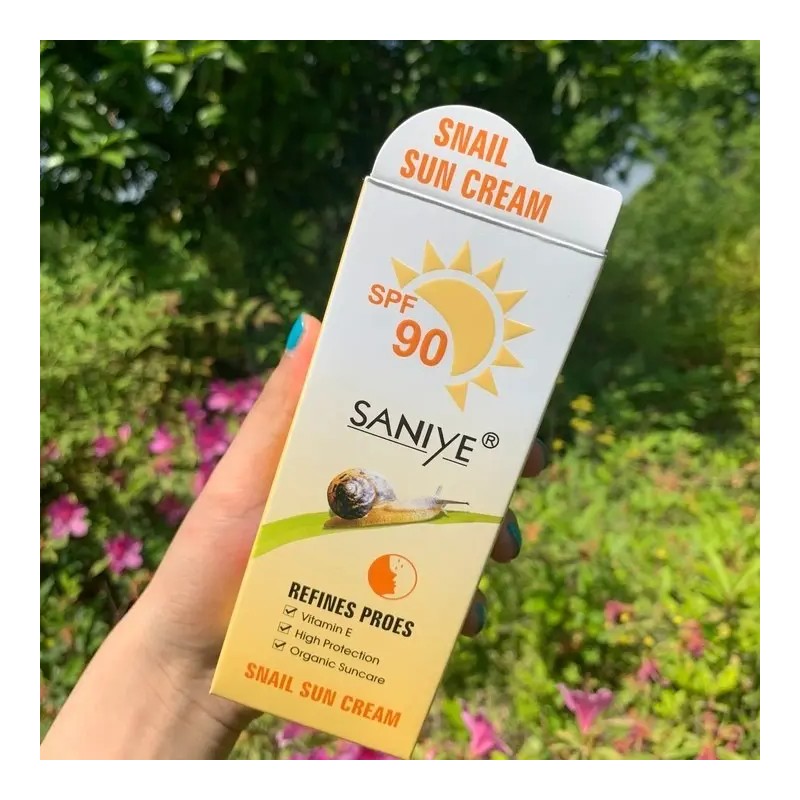 Bloqueador Protector Solar Spf Baba Caracol Vitamina