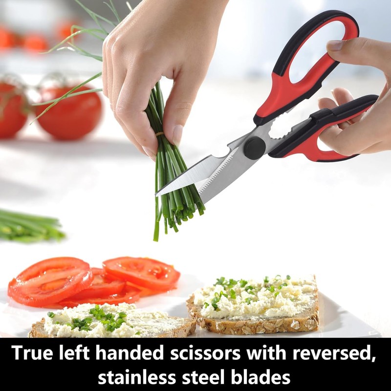 Left Handed Scissors and Left Handed Kitchen Scissors, All Purpose
