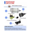 Motorsupermarkets Starter for Polaris Ranger 800 EFI 2010-2014 W/Bendix &