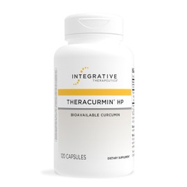 Integrative Therapeutics Theracurmin HP - Heart & Joint Health Support* - Muscle Recovery Support* - 27x More Bioavailable Than Standard Curcumin Extract - 120 Capsules (60 Servings)