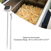 Digital Candy Thermometer with Pot Clip Stainless Steel Oil Thermometer