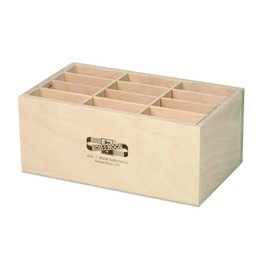 Koh-I-Noor 9475 - Wooden Pen Box Storage Box Brush Box Pen Holder