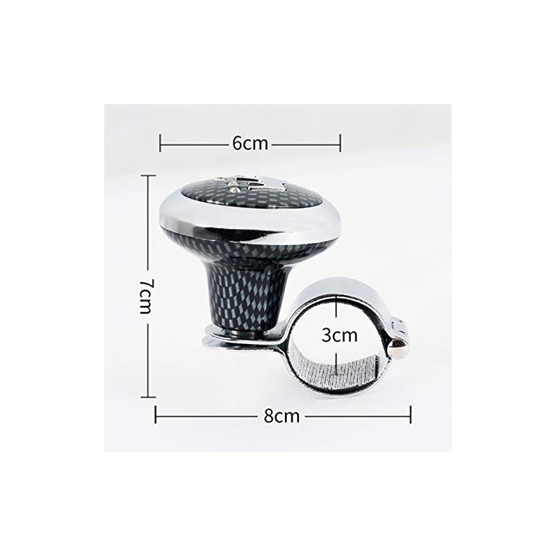 Riloer Steering Wheel Spinner Power Handle Spinner Accessory Knob, Handle